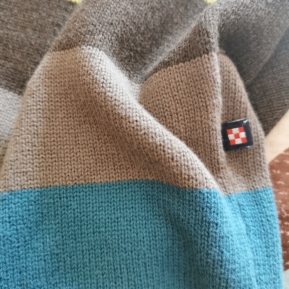 Paul Stuart Striped Cotton Sweaters - Picture 7 of 8